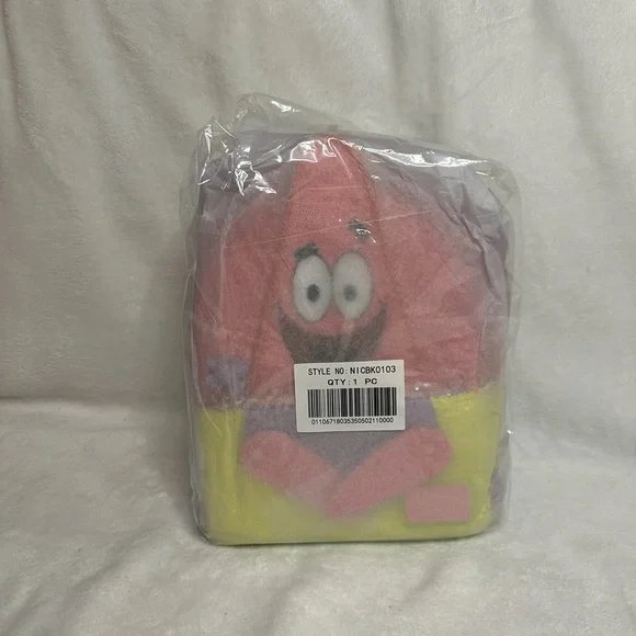 Loungefly- NICKELODEON SpongeBob SquarePants Patrick Star Sequin Backpack - Picture 9 of 10